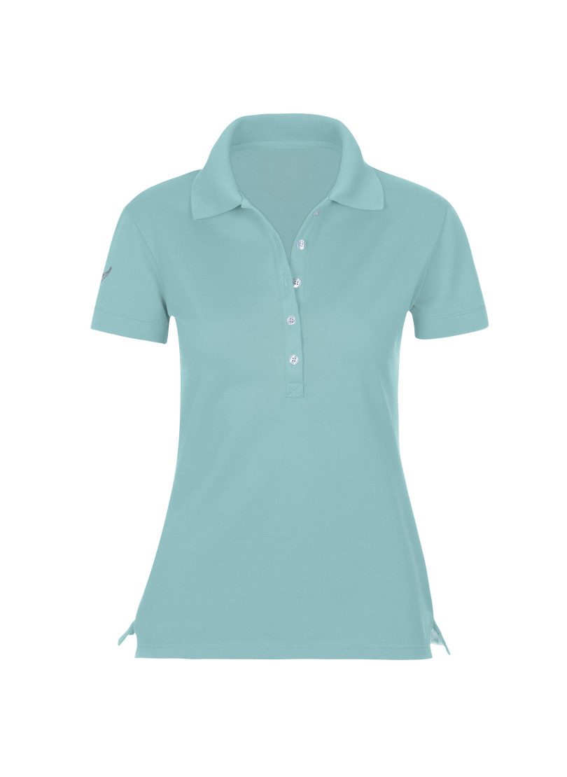 Trigema Poloshirt TRIGEMA Poloshirt mit Kristallsteinen günstig online kaufen