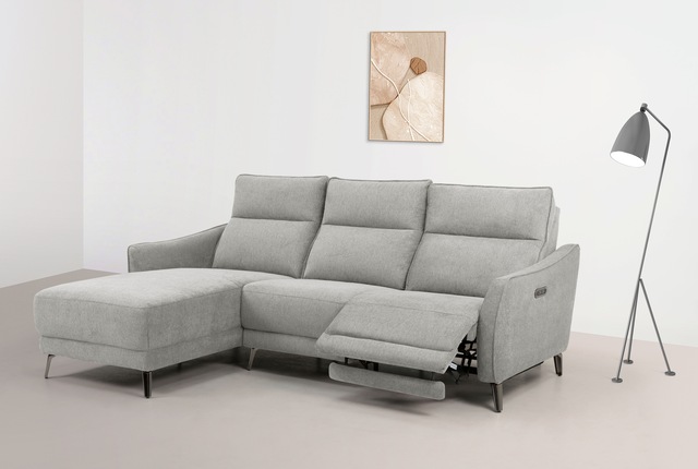 INOSIGN Ecksofa »TAYLER 3-Sitzer, L-Form (Breite 239cm), elektr. Relaxfunkt günstig online kaufen