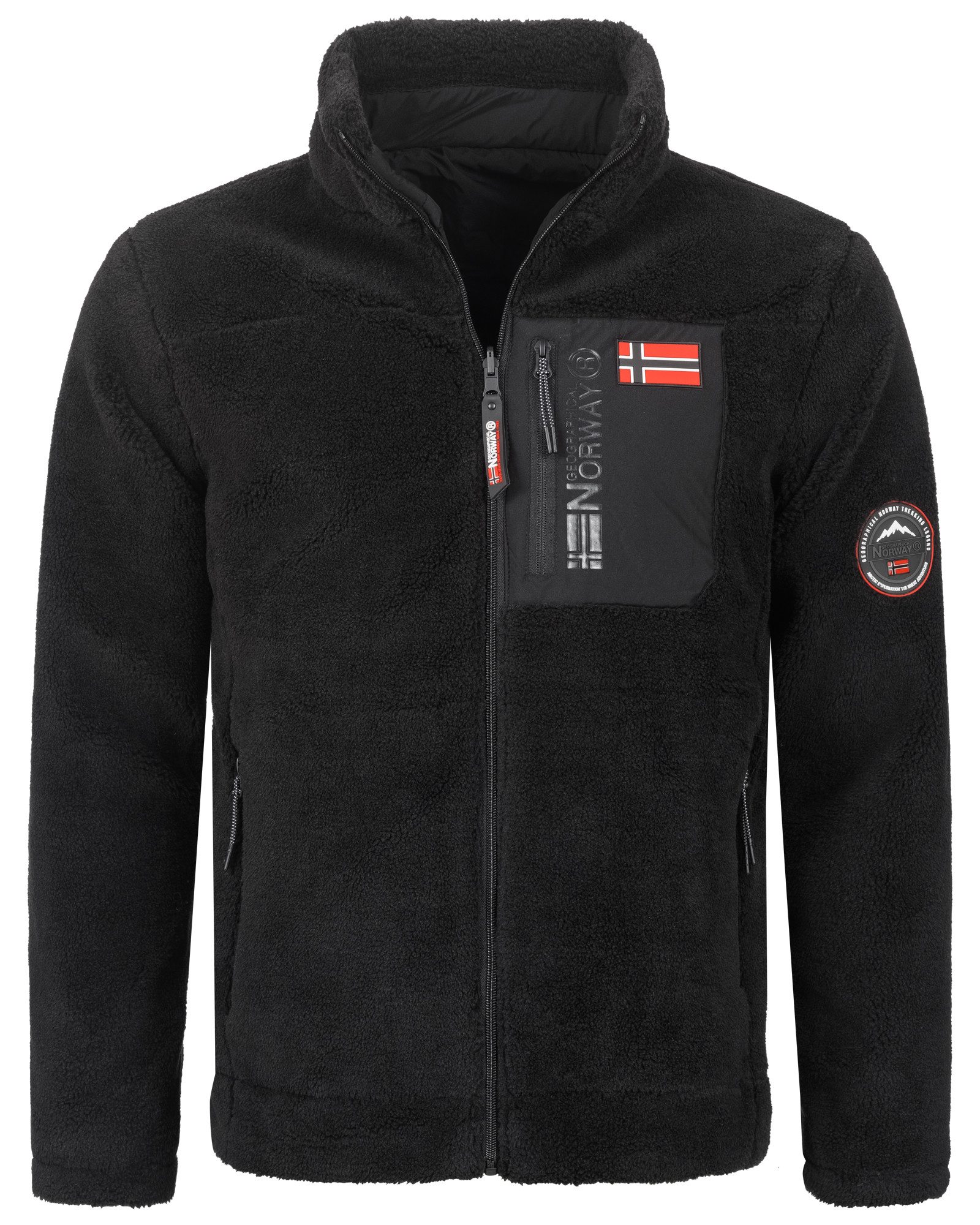 Geographical Norway Fleecejacke Herren Teddy Fleece günstig online kaufen