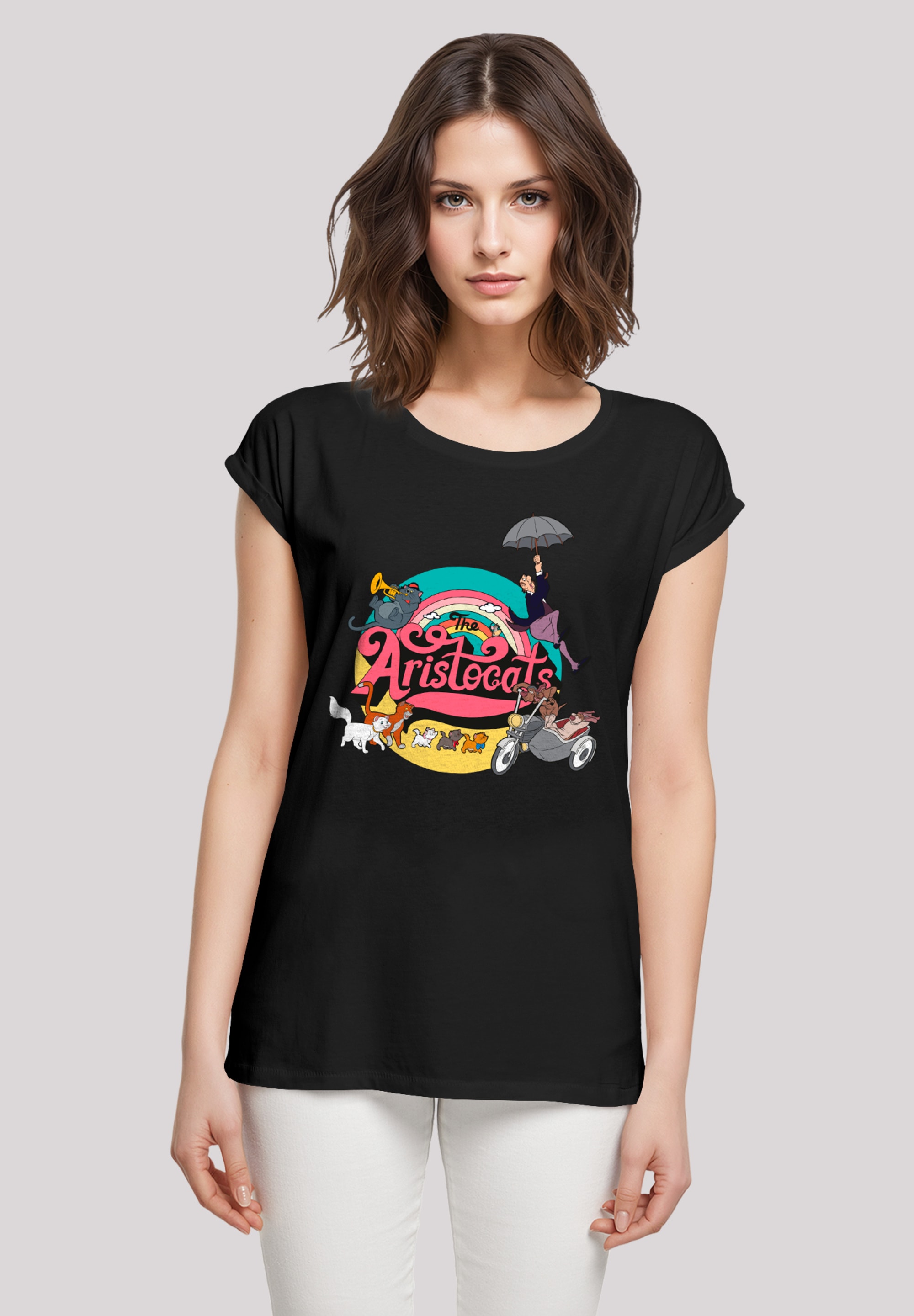 F4NT4STIC T-Shirt "Disney Aristocats Rainbow Fun", Premium Qualität günstig online kaufen