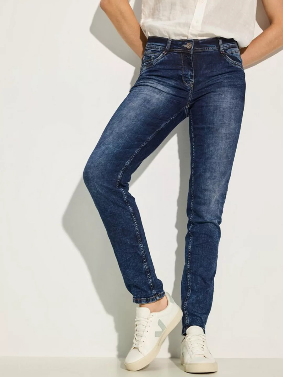 Cecil 5-Pocket-Jeans im Casual Fit günstig online kaufen