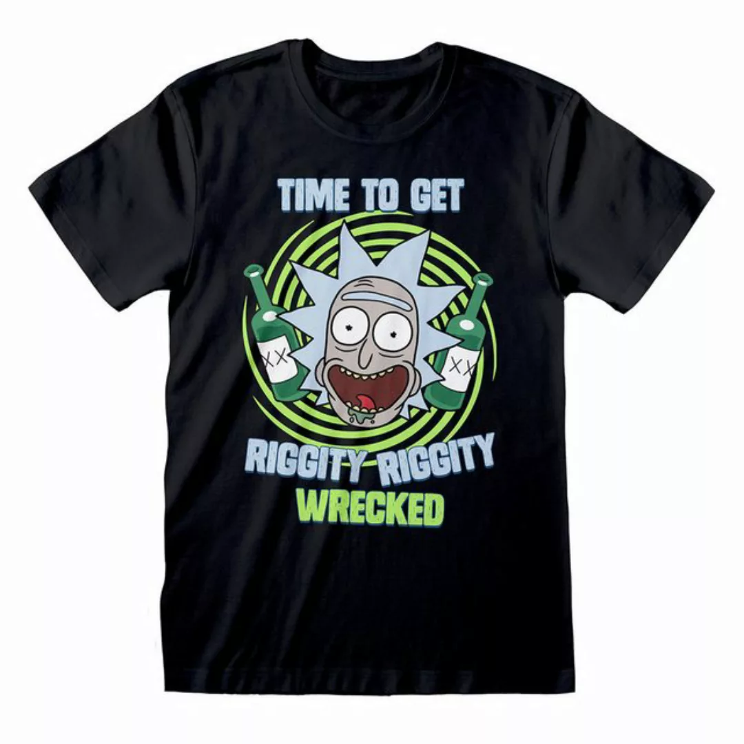 Rick and Morty T-Shirt Riggity Wrecked günstig online kaufen