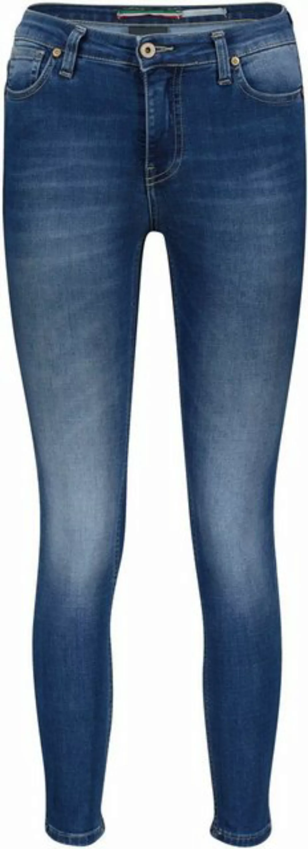 Please Jeans Skinny-fit-Jeans verkürzte Skinny Denim Superstretch günstig online kaufen