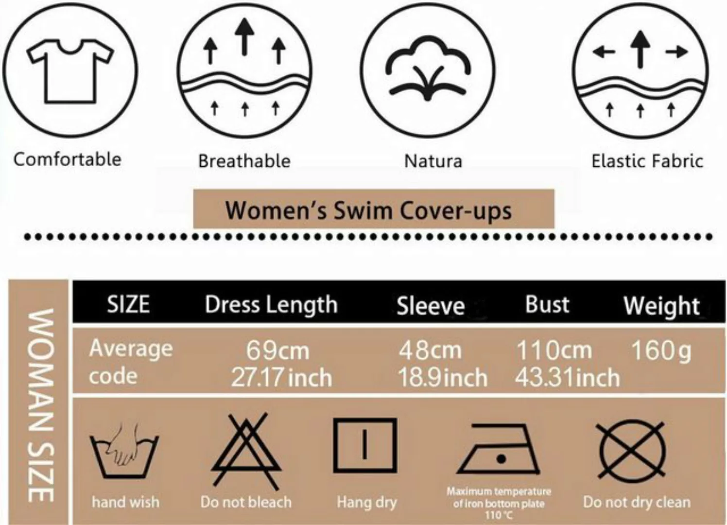 Elowen Strandkleid Damen Strandponcho Sommer Bikini Cover Up Cutout Pareos günstig online kaufen