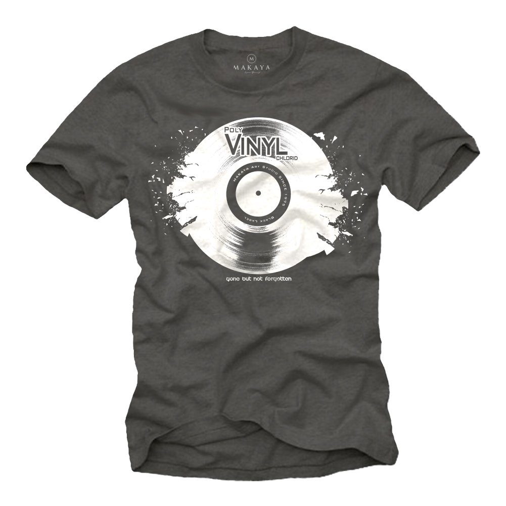 MAKAYA Print-Shirt Coole und Lustige Musik günstig online kaufen