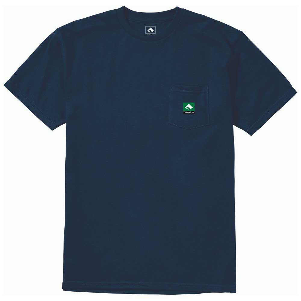 Emerica Combo Pocket Kurzärmeliges T-shirt M Navy günstig online kaufen