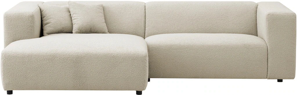andas Ecksofa "BAKELS, L-Form in Cord oder Boucle-Stoff, moderne Couch", wa günstig online kaufen