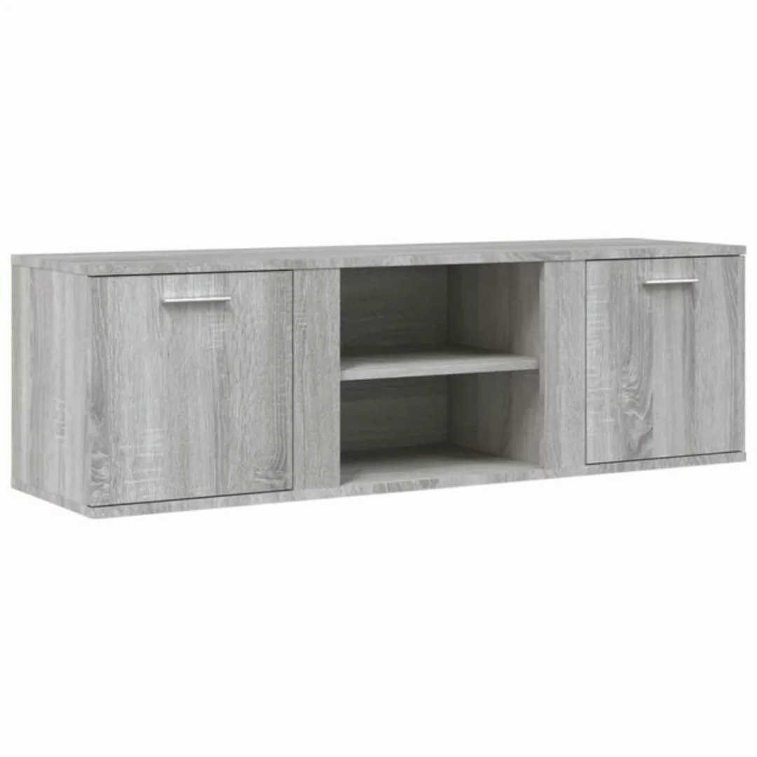 vidaXL TV-Schrank TV-Schrank Grau Sonoma 120x34x37 cm Spanplatte TV-Lowboar günstig online kaufen