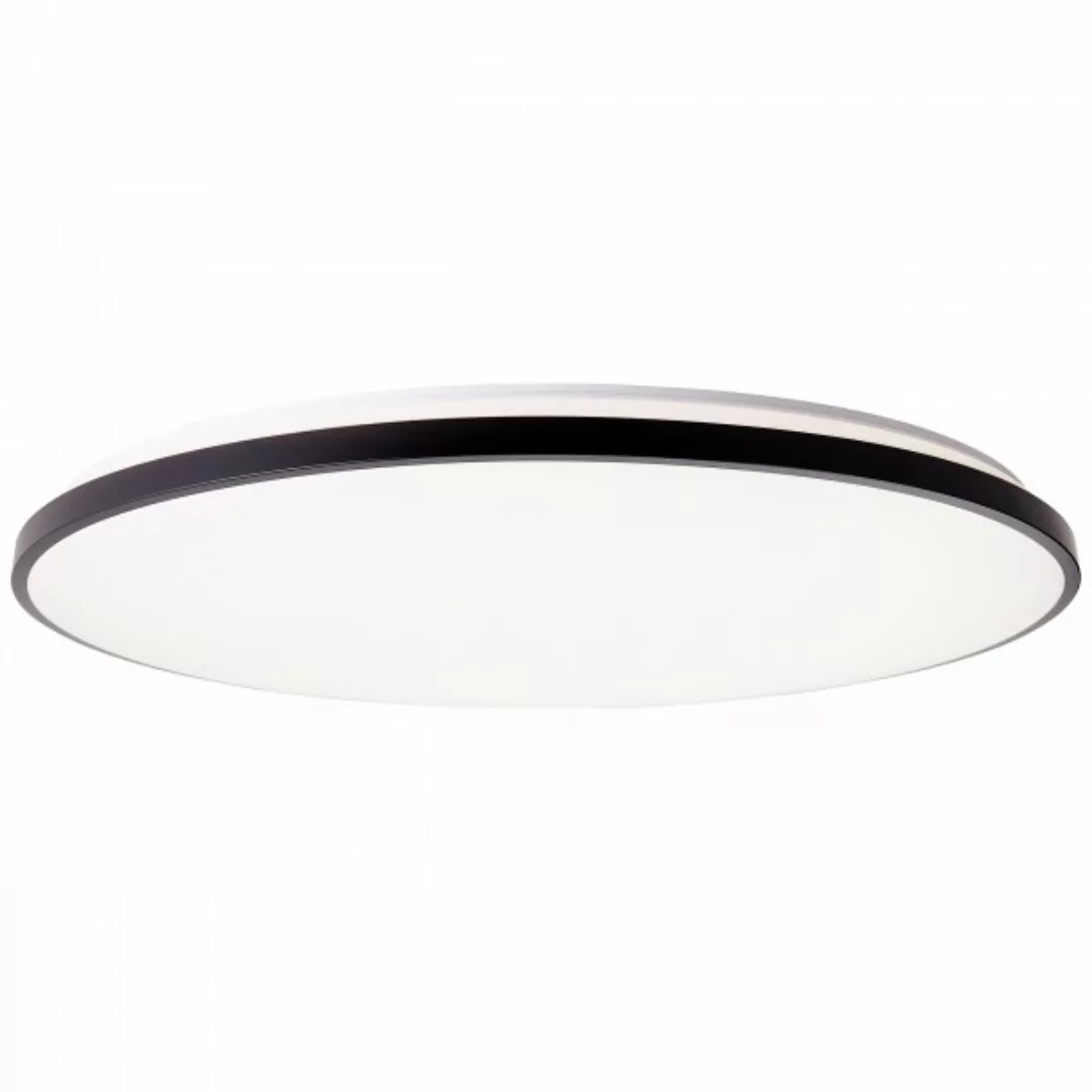 BRILLIANT JAMIL LED Deckenleuchte Ø 78 cm Metall / Kunststoff Weiß / schwar günstig online kaufen