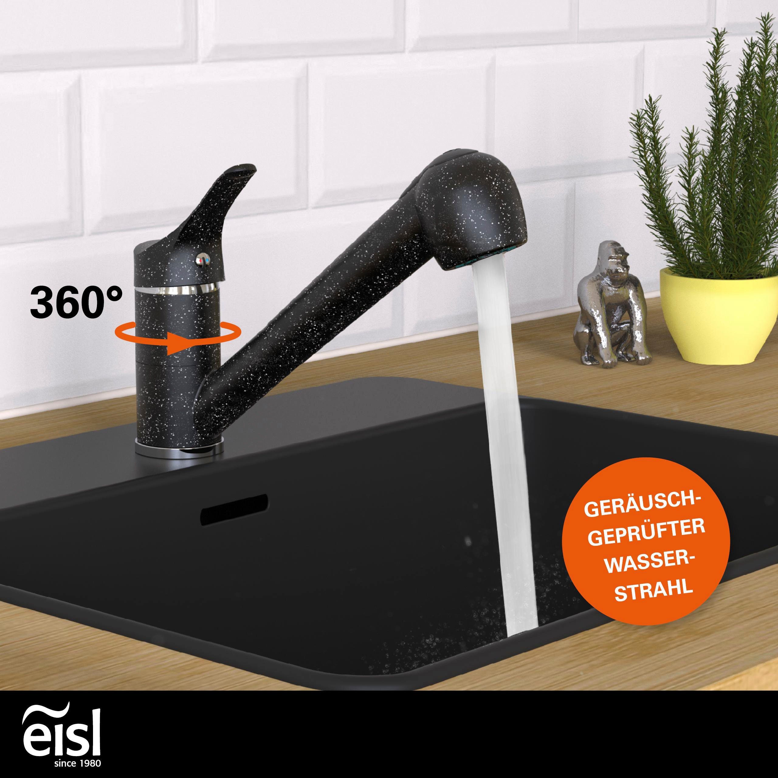 Eisl Spültischarmatur GRANIT herausziehb. 2-fach verstellb. günstig online kaufen