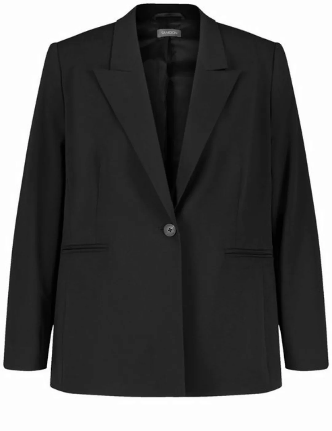 Samoon Jackenblazer Klassischer Blazer mit Paspeltaschen günstig online kaufen