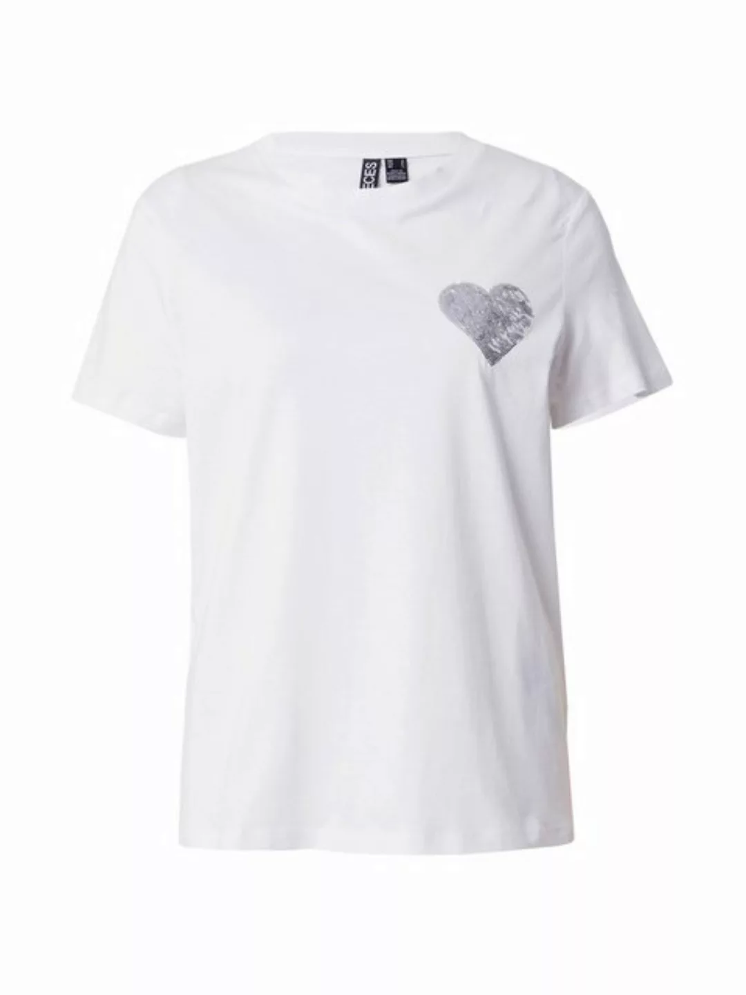 pieces T-Shirt PCRHIANNON (1-tlg) Pailletten günstig online kaufen