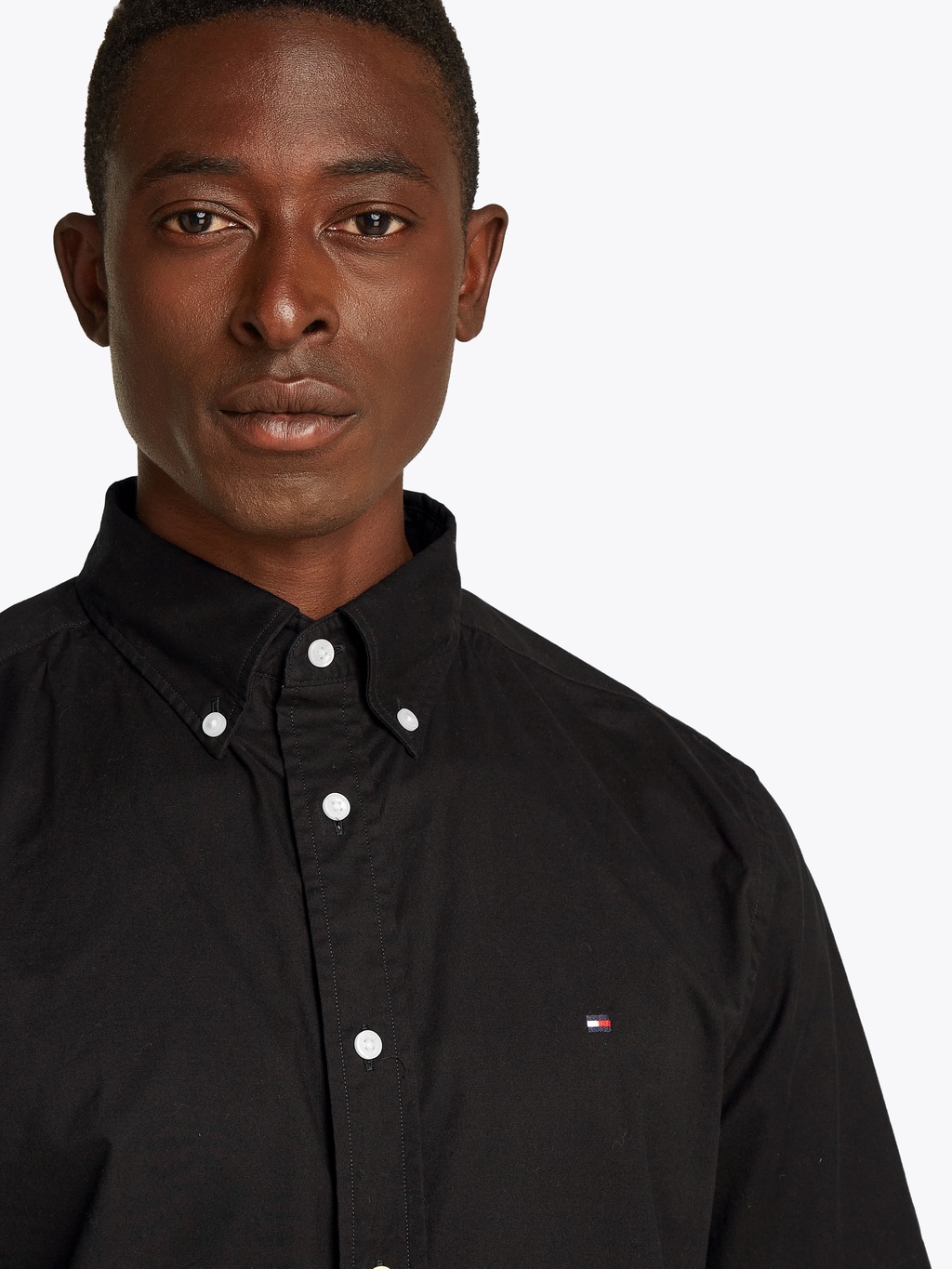 Tommy Hilfiger Kurzarmhemd "FLEX POPLIN SOLID S/S SHIRT" günstig online kaufen