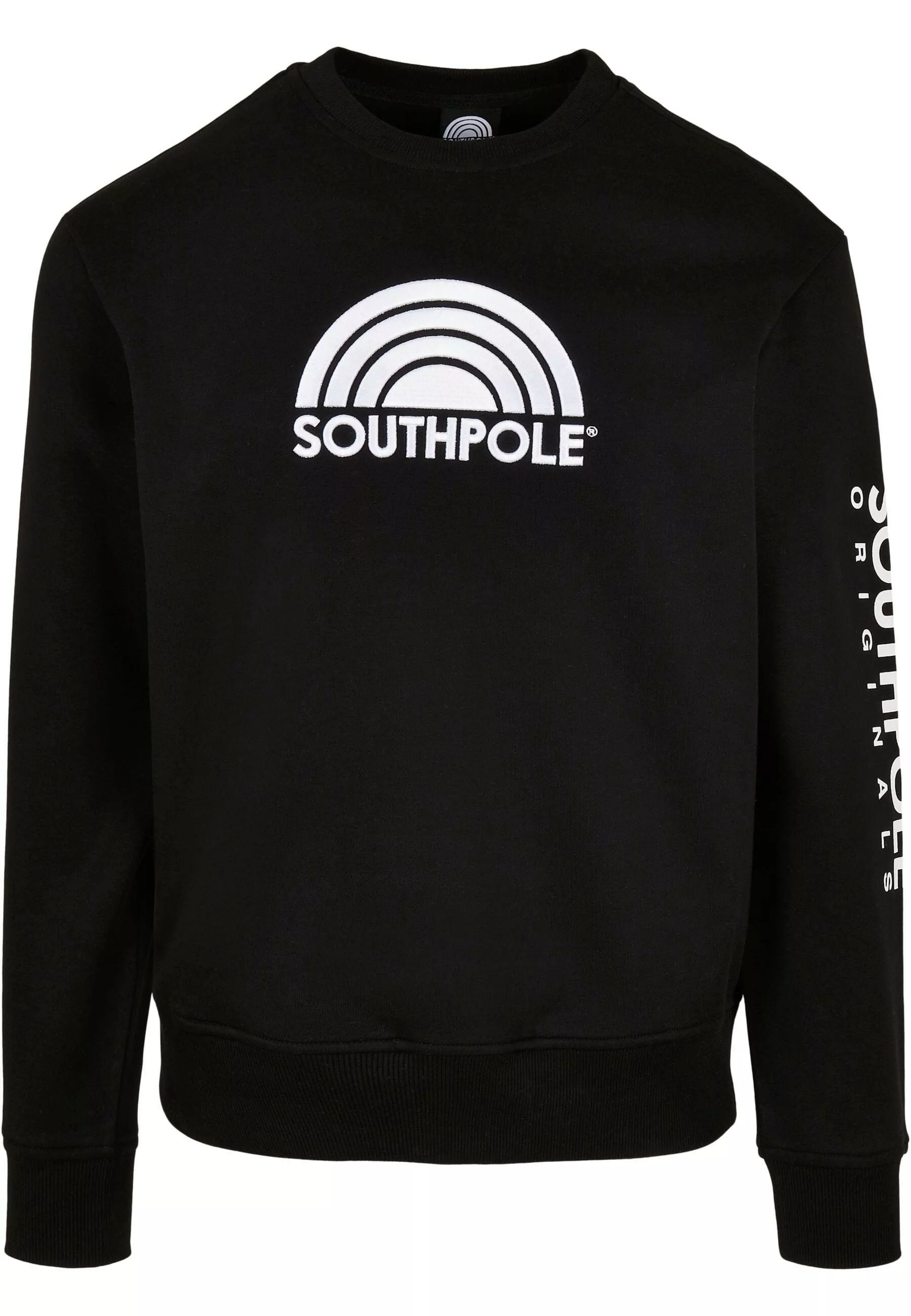 Southpole Rundhalspullover "Southpole Herren Southpole Halfmoon Crew" günstig online kaufen