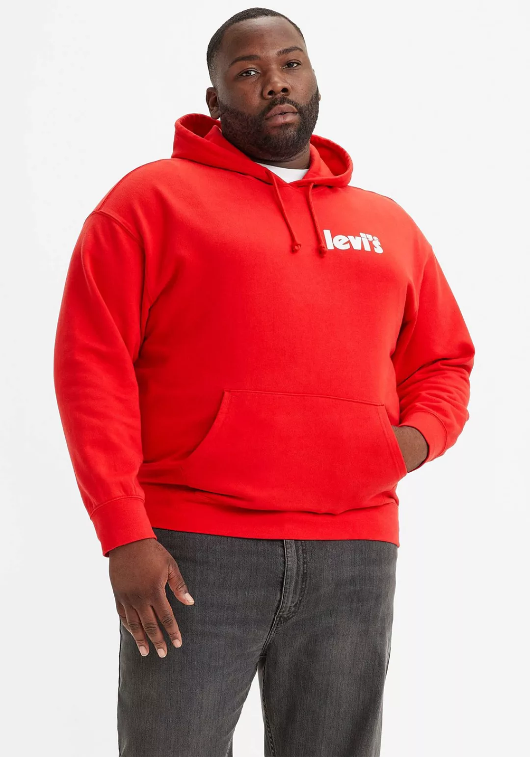 Levi's® Plus Hoodie BIG RELAXED GRAPHIC mit überschnittenen Schultern günstig online kaufen