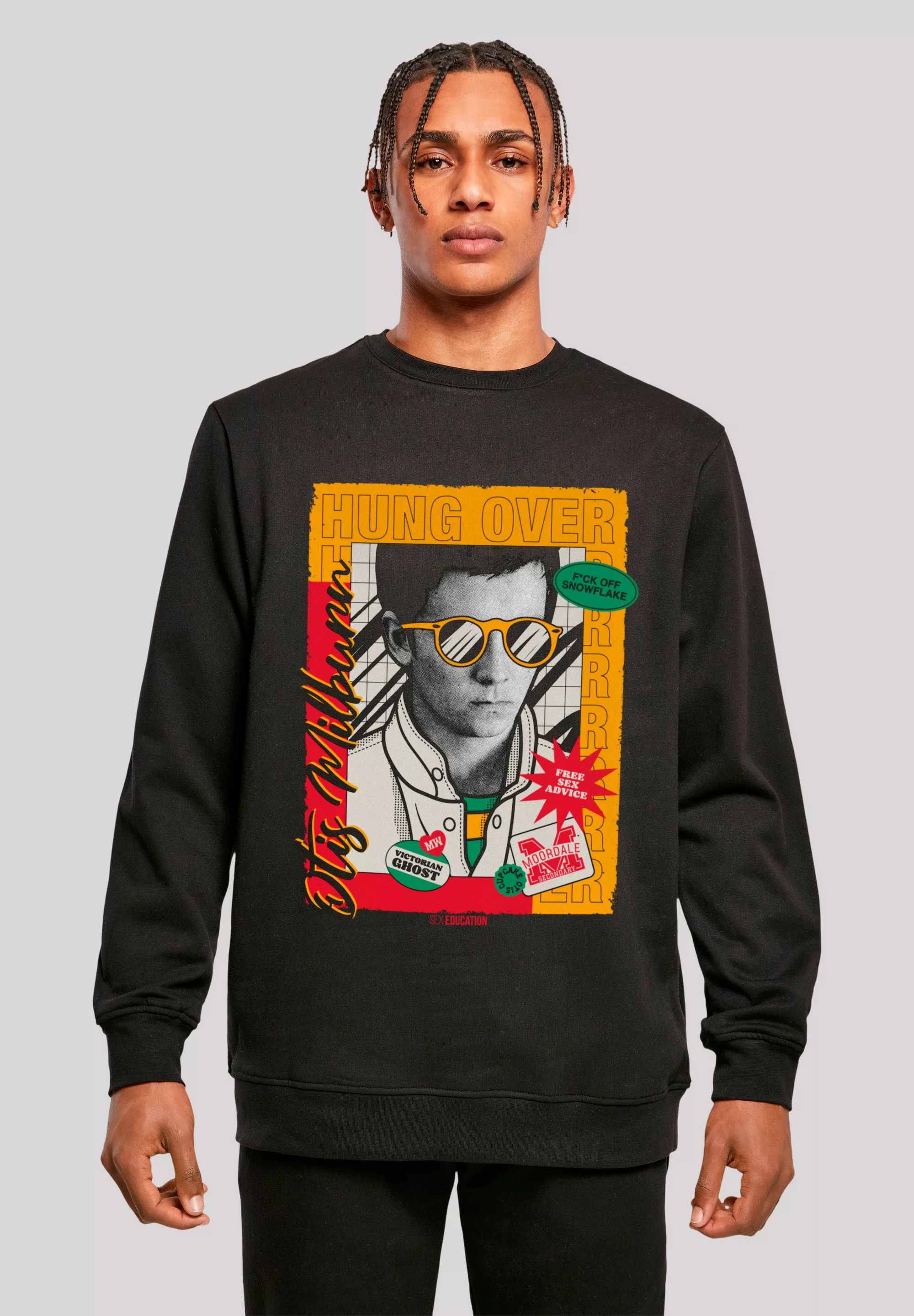 F4NT4STIC Sweatshirt "Sex Education Otis Hung Over Collage", Premium Qualit günstig online kaufen