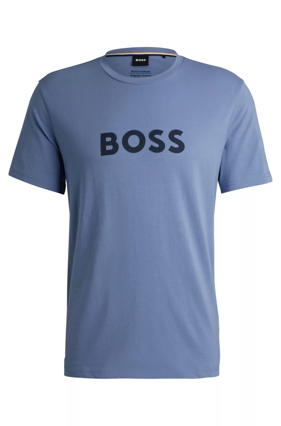 BOSS T-Shirt "T-Shirt RN", mit großem BOSS Logoprint, Rundhals günstig online kaufen