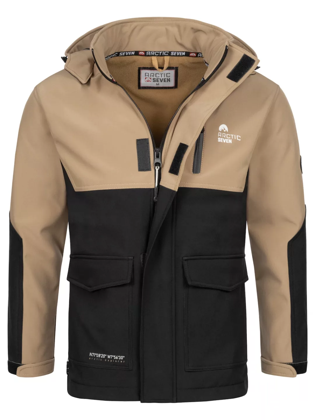 Arctic Seven Softshelljacke "ASRenaldoo", sportliche Funktionsjacke günstig online kaufen