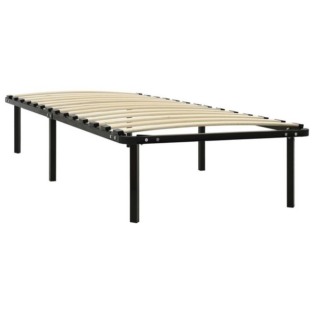 vidaXL Bett Bettgestell Schwarz Metall 90×200 cm günstig online kaufen