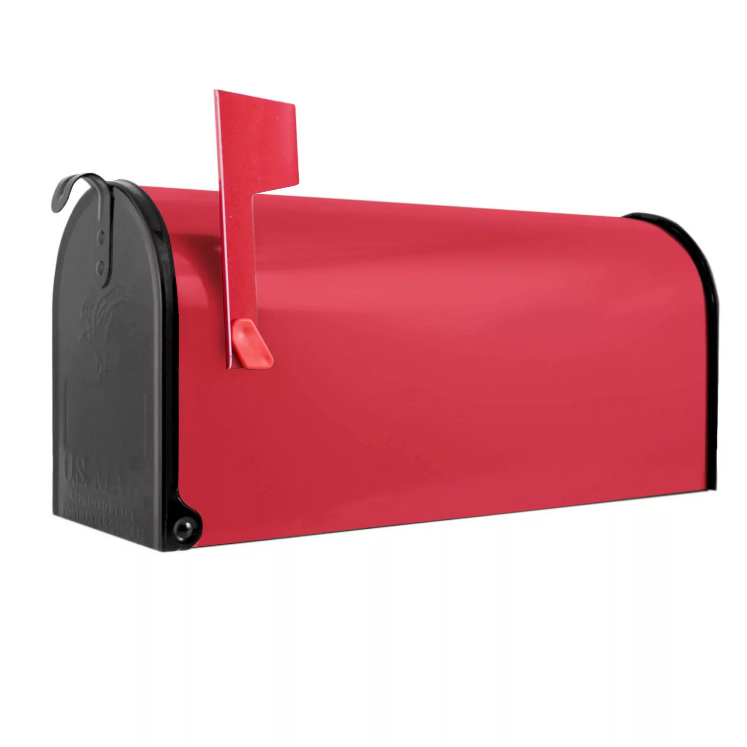 Banjado Amerikanischer Briefkasten Schwarz 48x22x16cm US Mailbox Letterbox günstig online kaufen