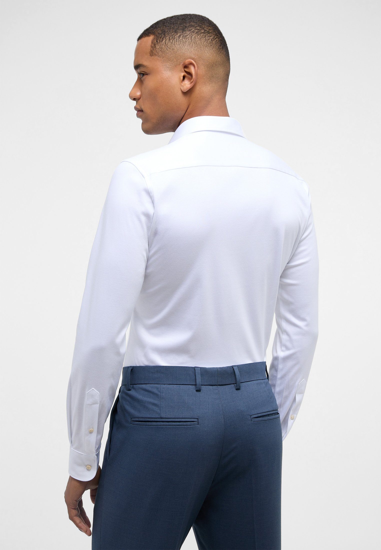 Eterna Langarmhemd 2159 YS82 slim fitHaifisch günstig online kaufen
