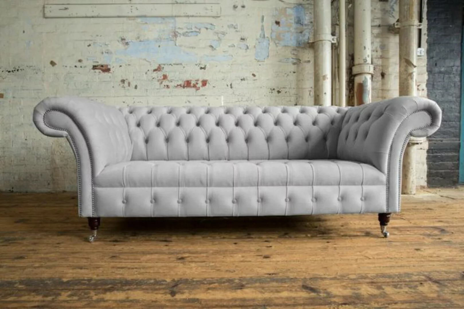 JVmoebel Chesterfield-Sofa Dreisitzer Couch Polster Design Sofa Sitz Möbel günstig online kaufen