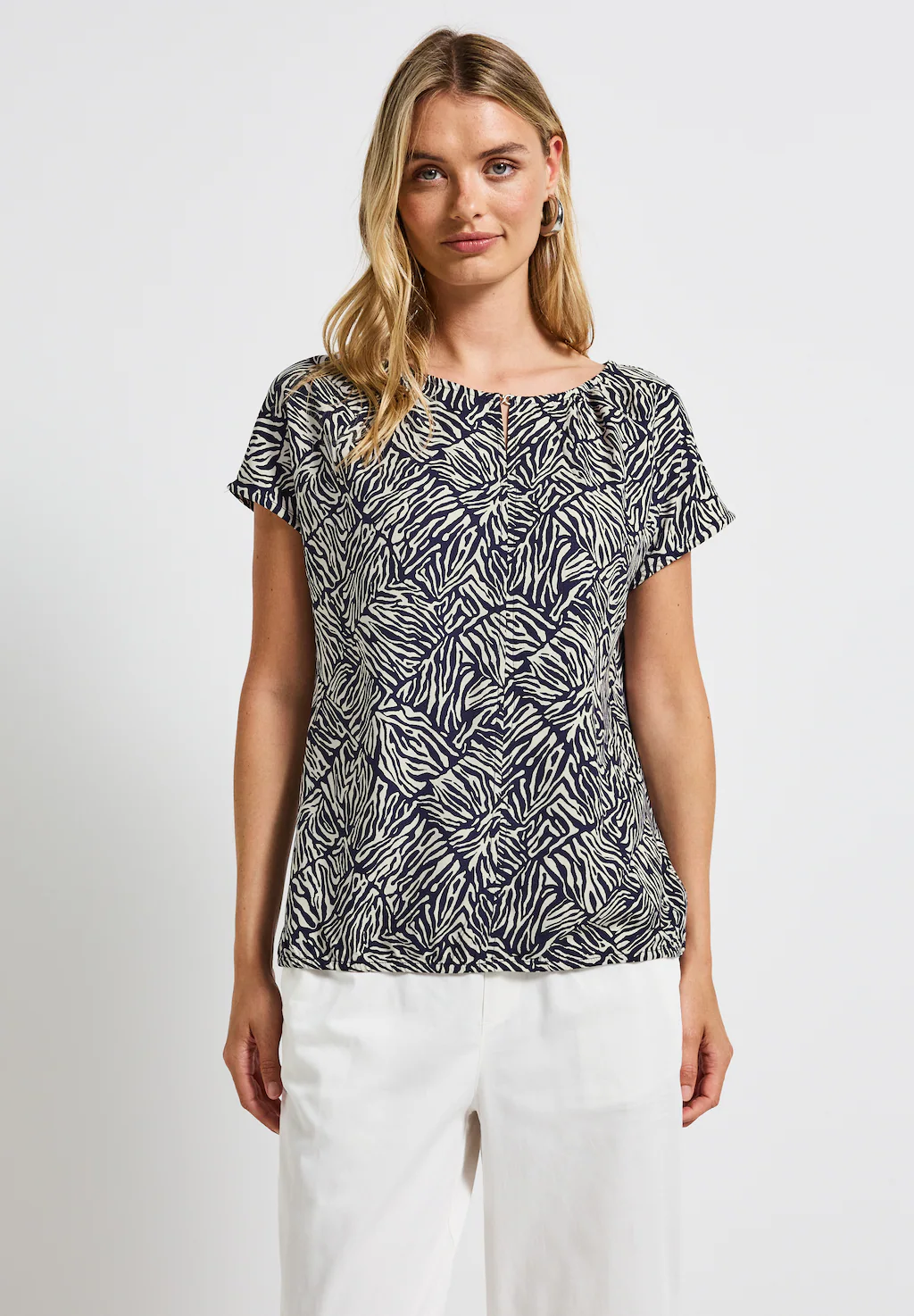 STREET ONE Print-Shirt, aus softer Viskose günstig online kaufen