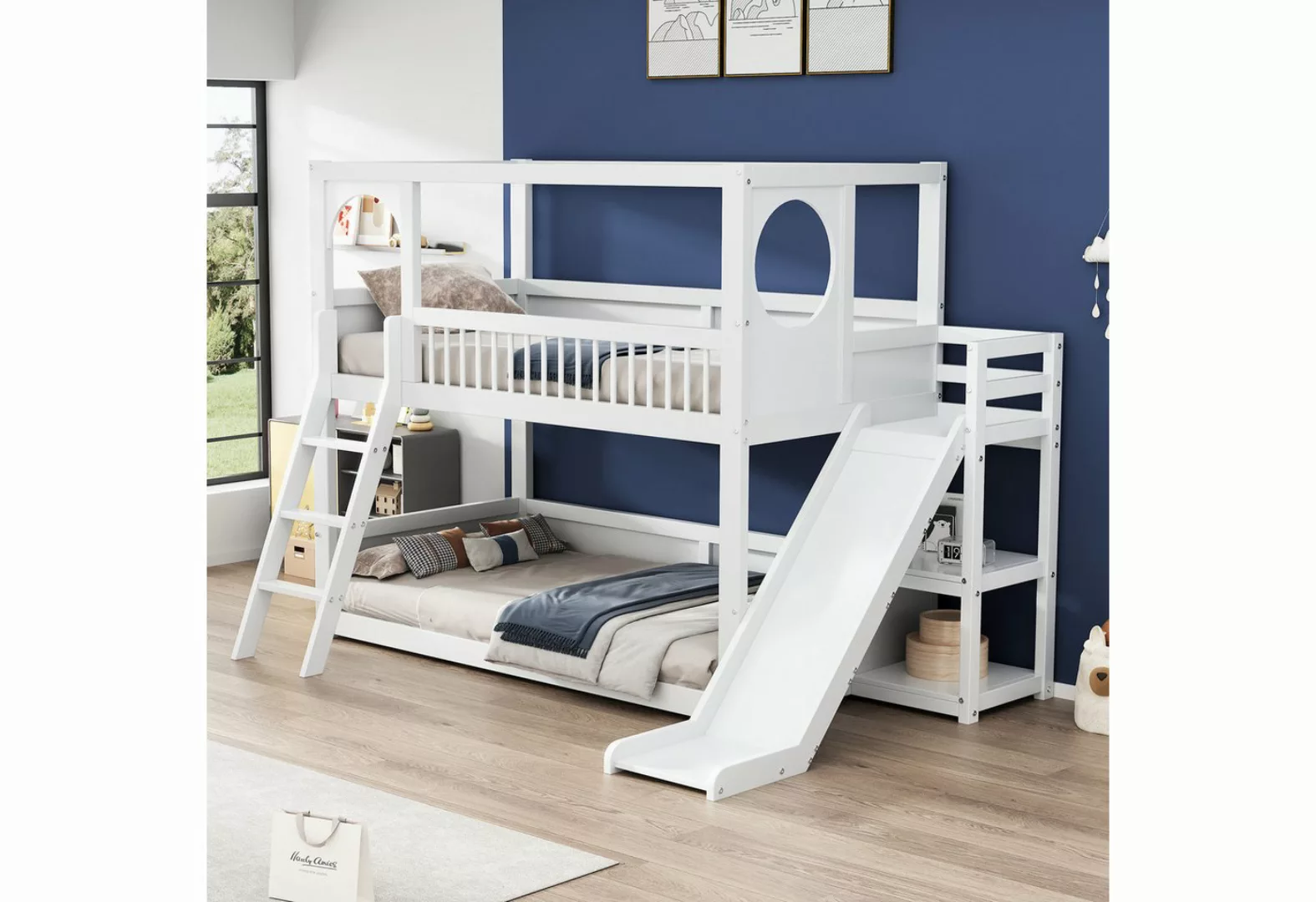 MC Star Bett Kinder-Etagenbett, Doppelbett, multifunktionales Kinderbett (m günstig online kaufen