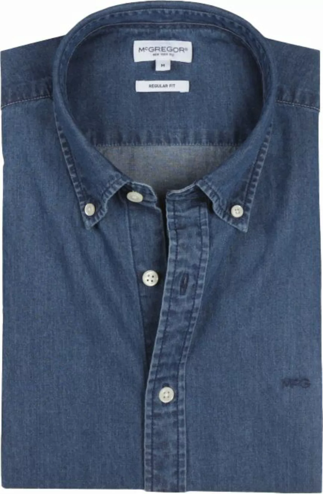 McGregor Hemd Chambray Indigo - Größe XXL günstig online kaufen