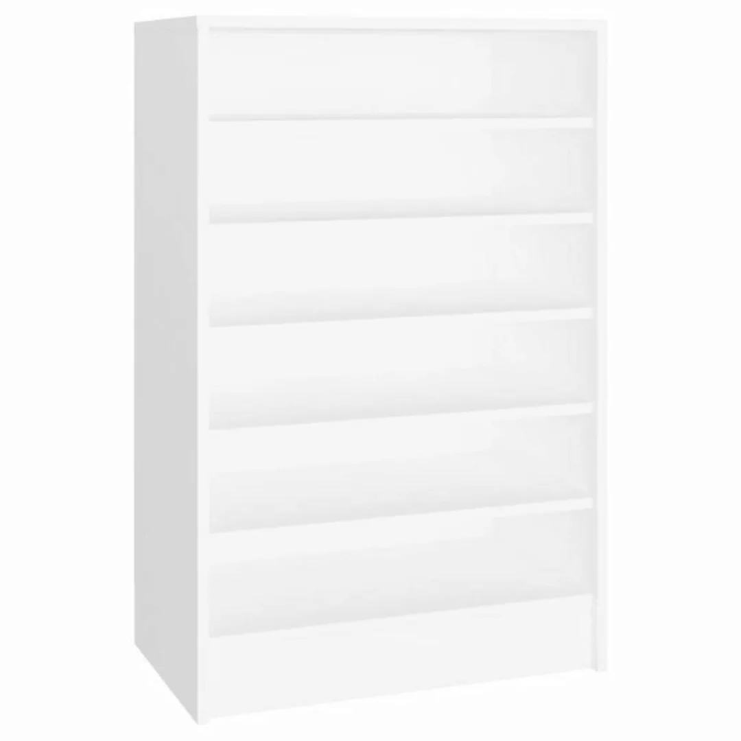 furnicato Schuhschrank Weiß 60x35x92 cm Holzwerkstoff günstig online kaufen