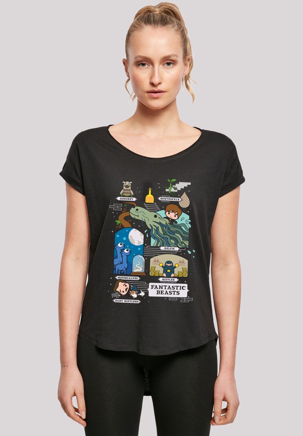 F4NT4STIC T-Shirt "Phantastische Tierwesen Chibi Newt", Print günstig online kaufen