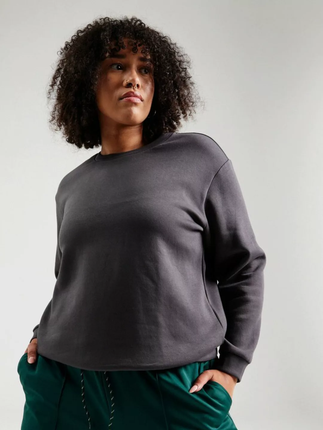 Vero Moda Curve Sweatshirt (1-tlg) Plain/ohne Details günstig online kaufen