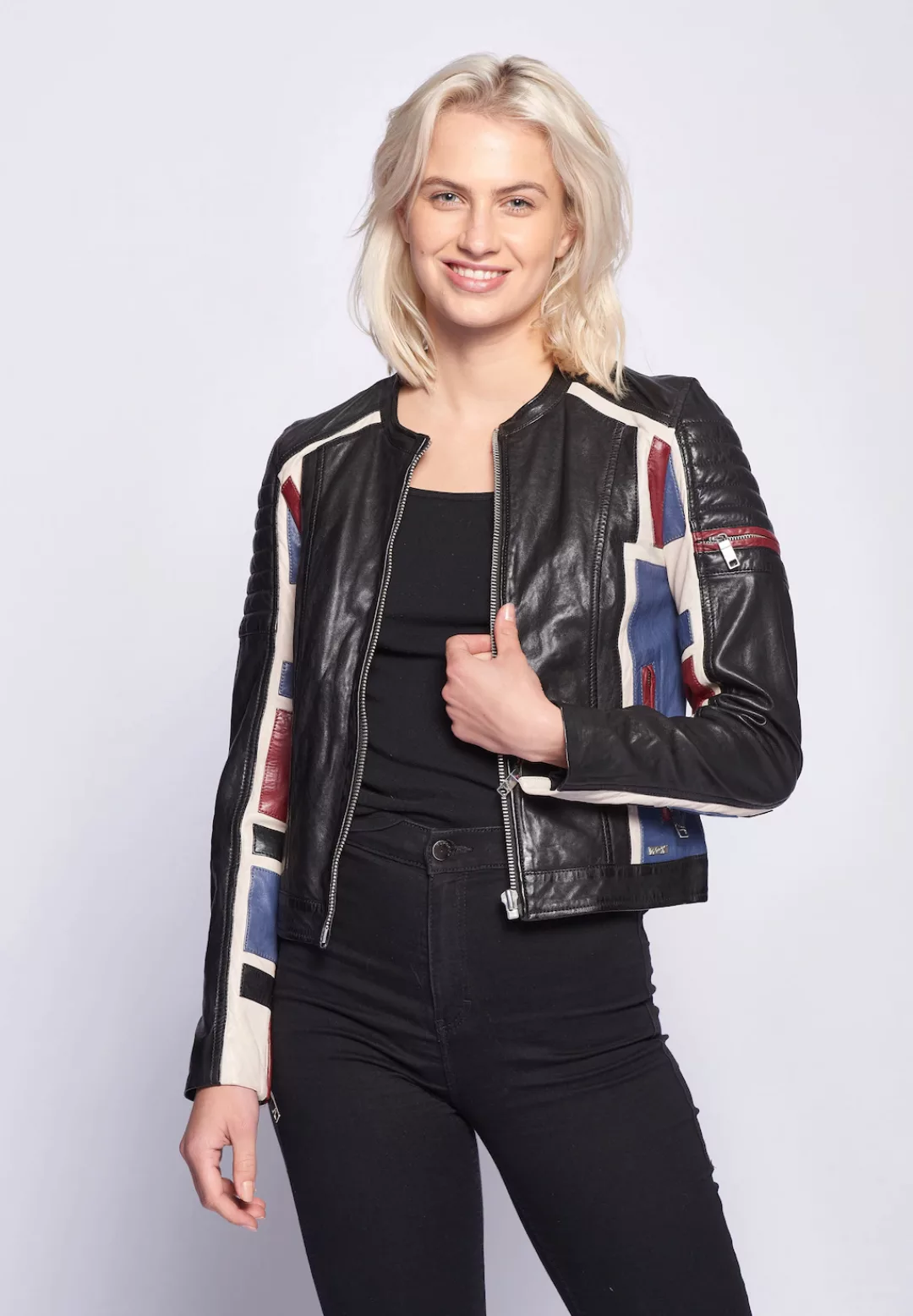 Maze Lederjacke "Nebraska" günstig online kaufen