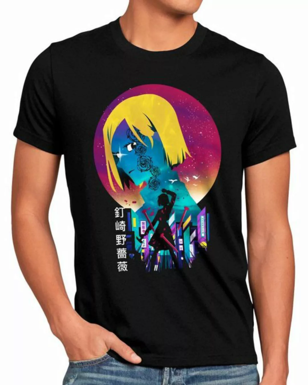 style3 T-Shirt Nobara Night jujutsu kaisen anime japan manga günstig online kaufen