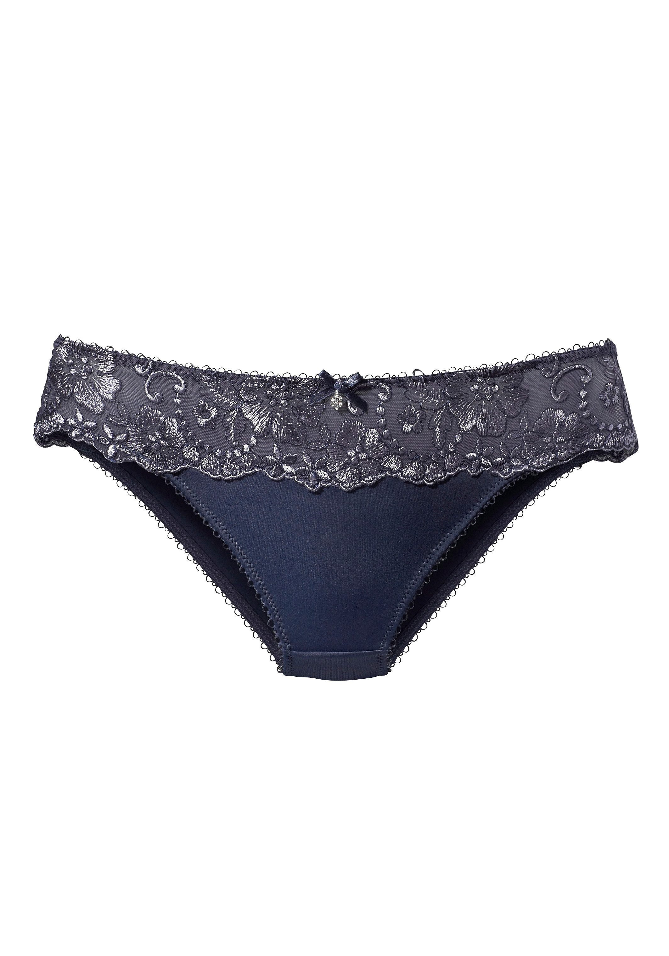 LASCANA Bikinislip Wanda mit Stickerei Spitze günstig online kaufen