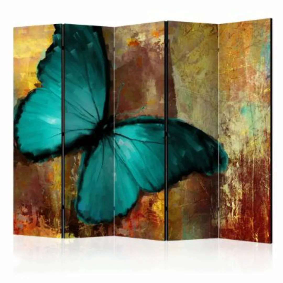artgeist Paravent Painted butterfly II [Room Dividers] mehrfarbig Gr. 225 x günstig online kaufen