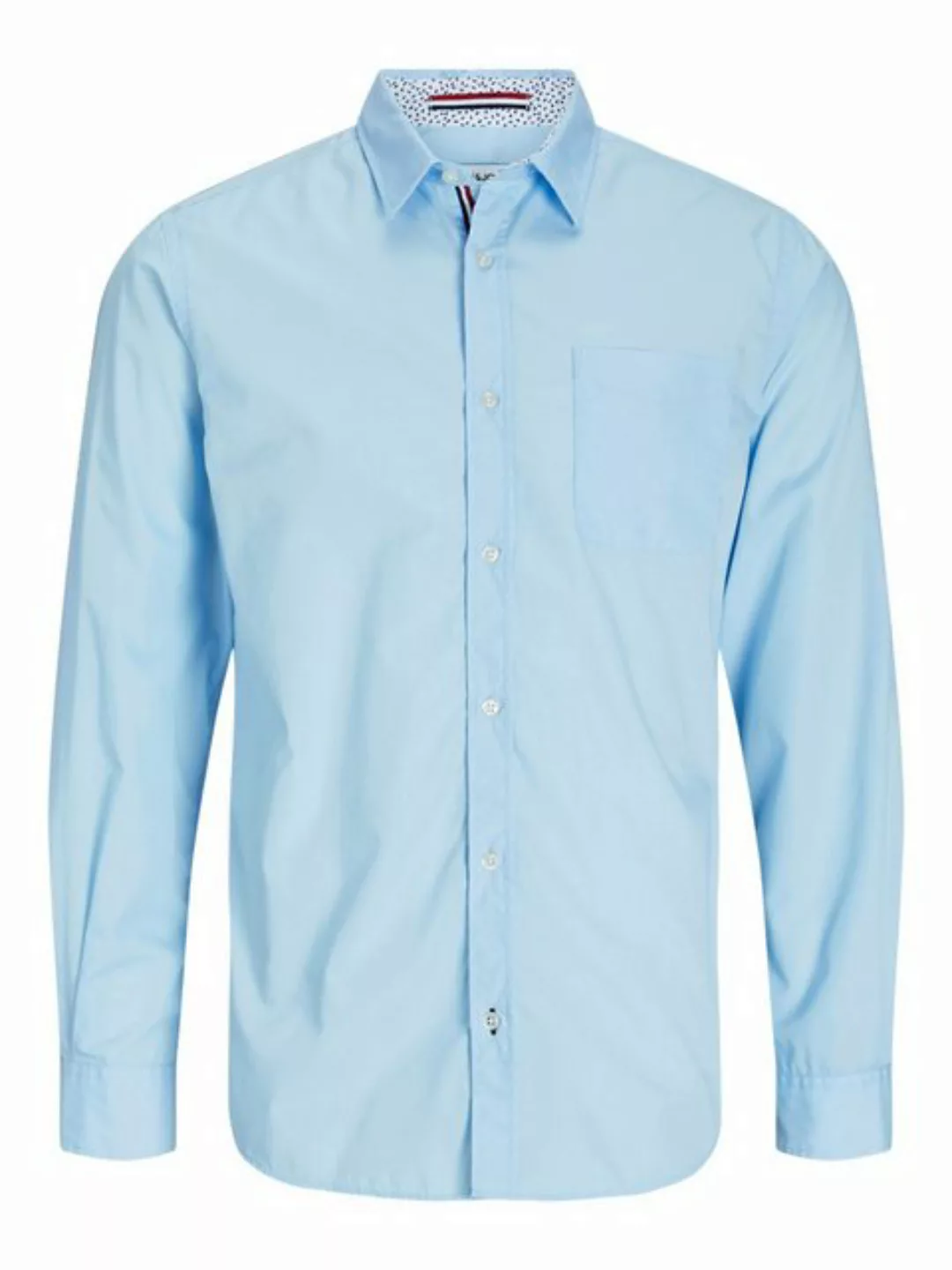 Jack & Jones Langarmhemd JJPLAIN DITSY DETAIL SHIRT LS AW24 günstig online kaufen