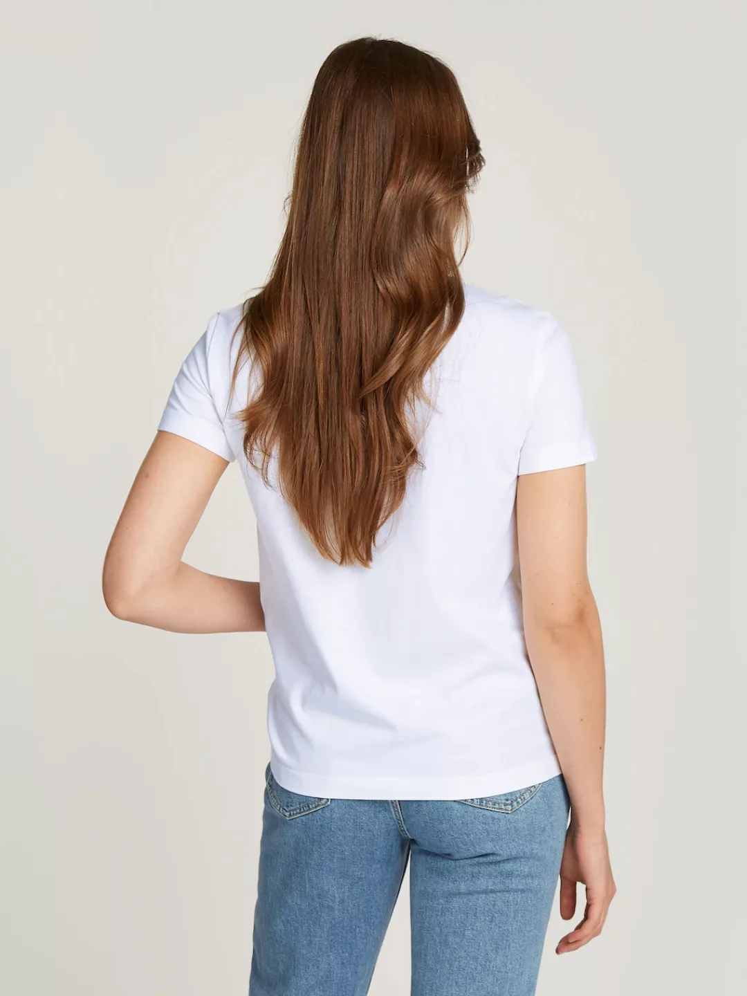 Calvin Klein Jeans T-Shirt "EMBROIDERED CK REGULAR TEE", mit Logostickerei günstig online kaufen