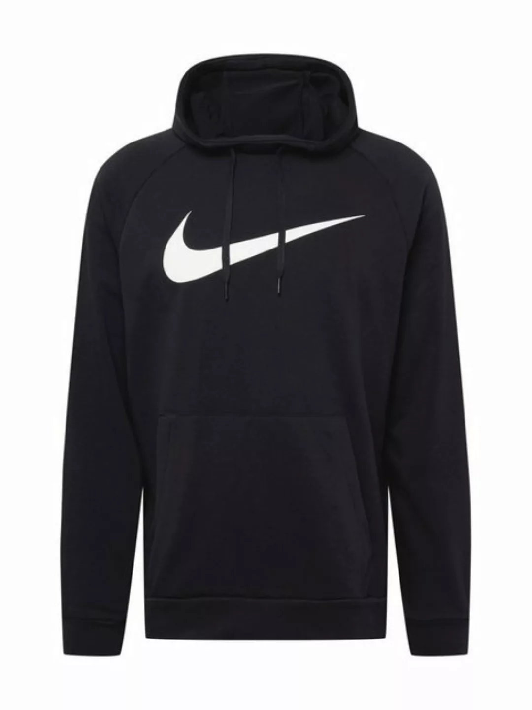 Nike Dri-fit Swoosh Kapuzenpullover 2XL Black / White günstig online kaufen