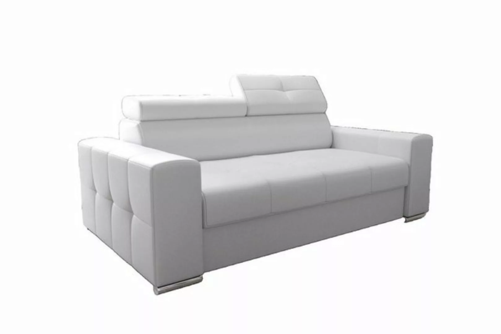 JVmoebel Sofa Designer Zweisitzer Couch Polster Textil Leder Sofa Design 2 günstig online kaufen