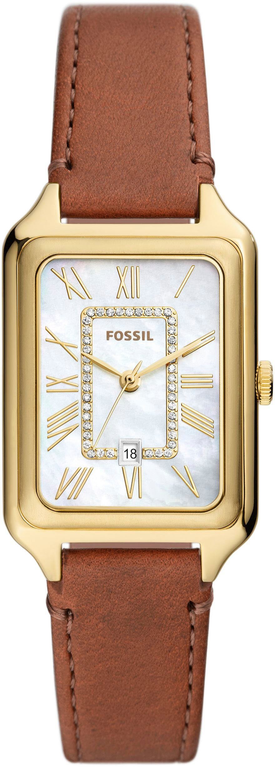 Fossil Quarzuhr RAQUEL ES5307, Armbanduhr, Damenuhr, günstig online kaufen