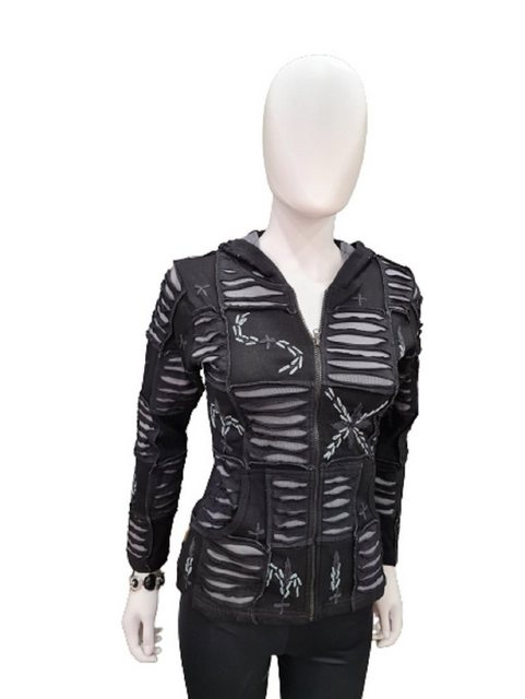 Mein Style Shirtjacke Mein Style Patchjacke 2.7 schwarz (1 Stück, 1-tlg., 1 günstig online kaufen