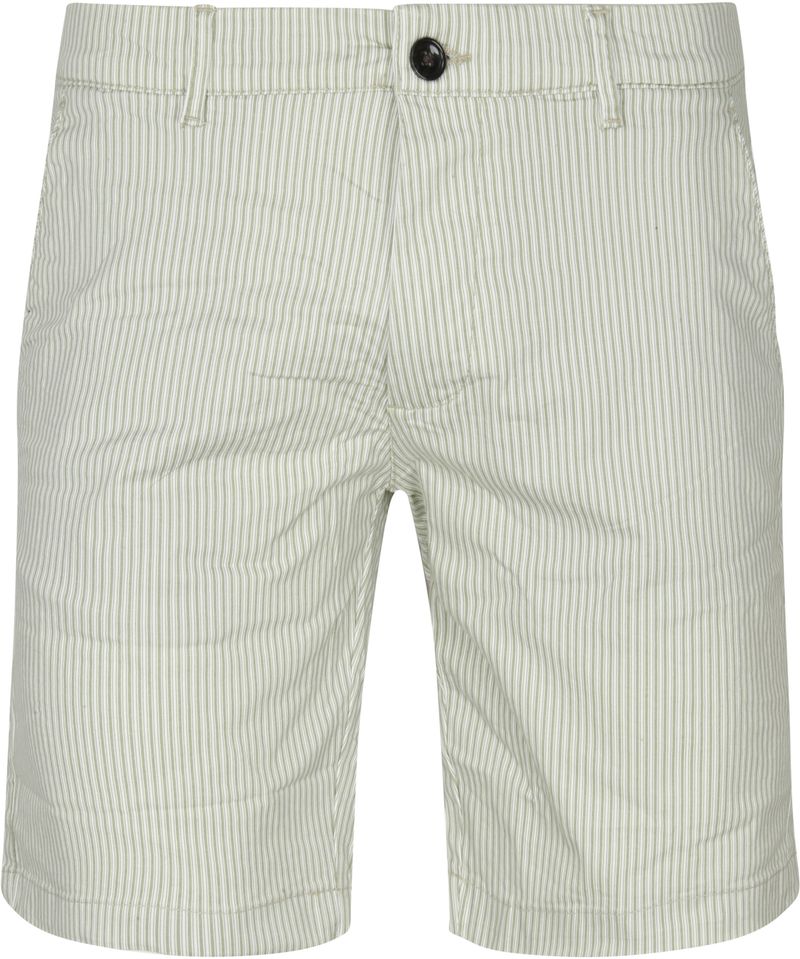 Dstrezzed Charlie Chino Shorts Streifen Grün - Größe 33 günstig online kaufen