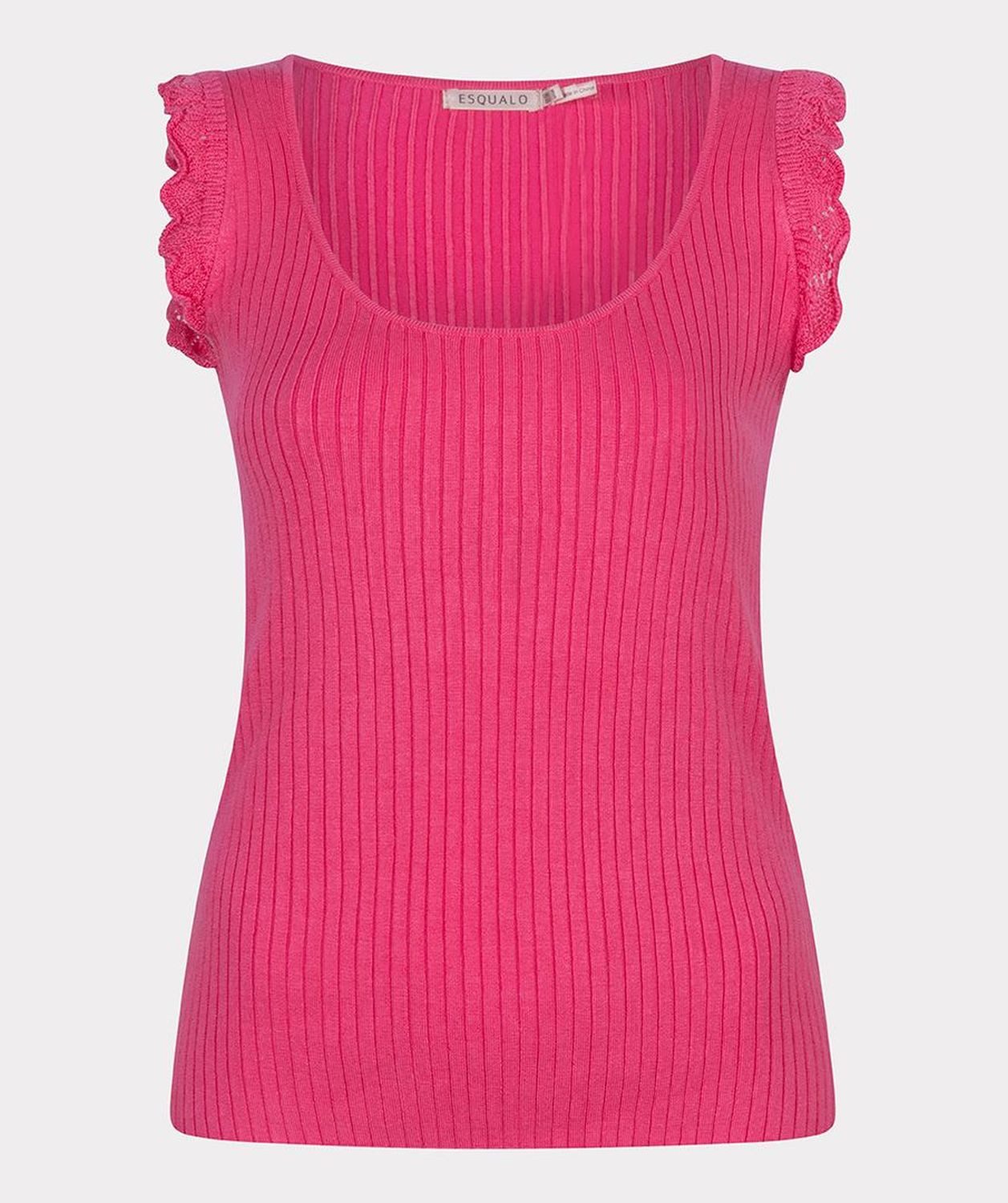 Esqualo Trägertop Esqualo Top mit Häkel günstig online kaufen
