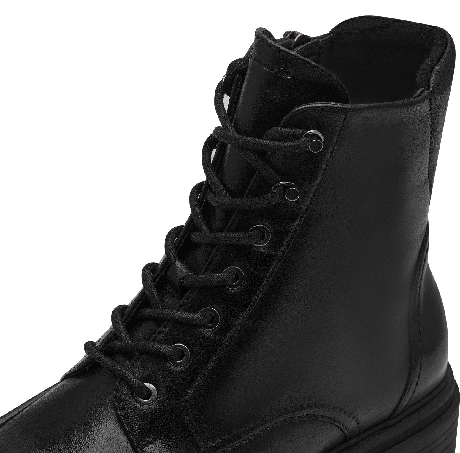 Tamaris Schnürboots, Blockabsatz, Schnürstielette mit Ziernaht günstig online kaufen