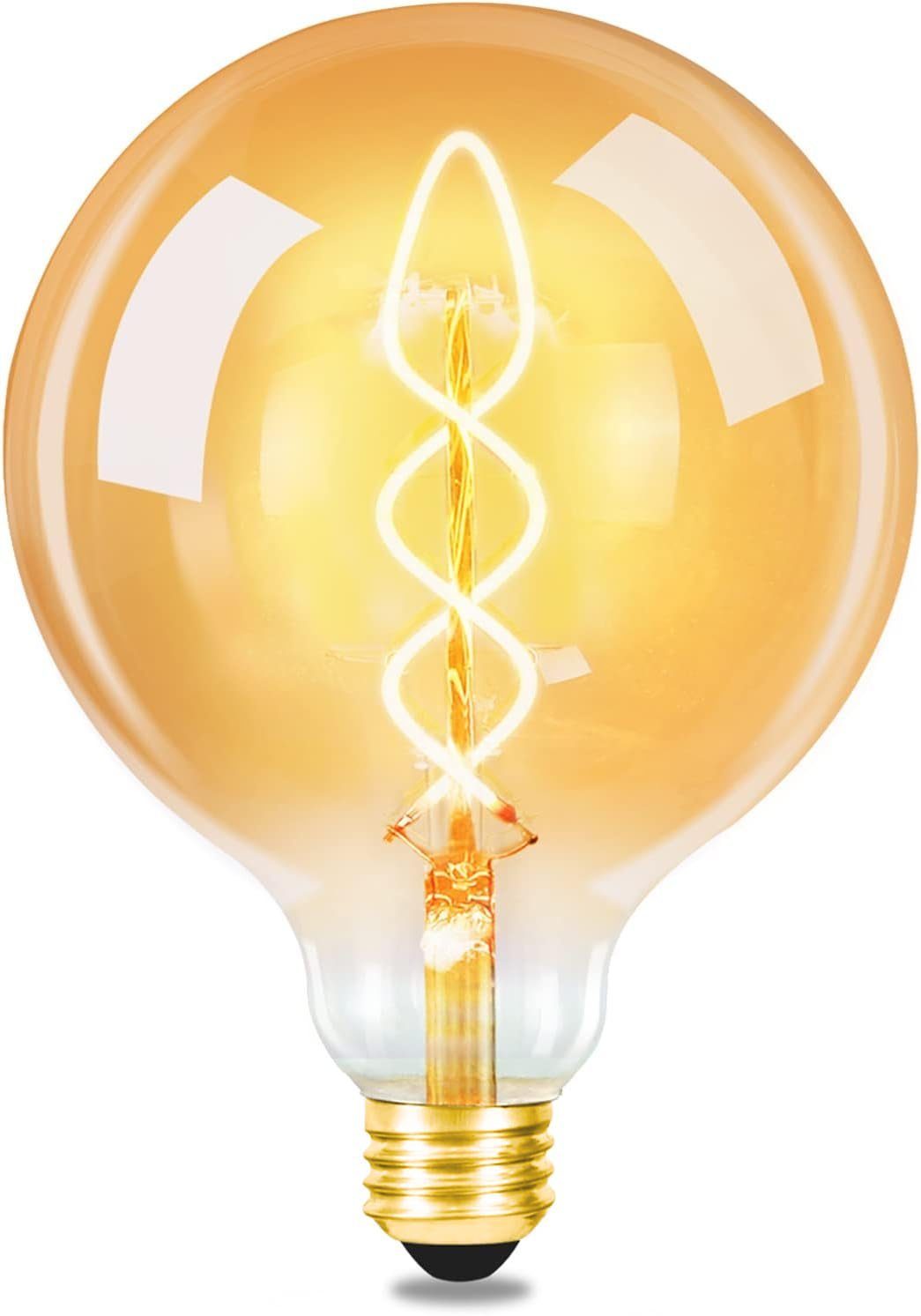 ZMH LED-Leuchtmittel LED Edison Glühlampe G125 günstig online kaufen