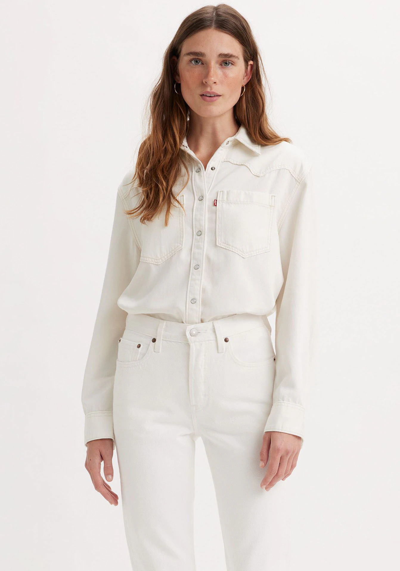 Levis Jeansbluse "TEODORA WESTERN SHIRT", mit Druckknöpfen günstig online kaufen