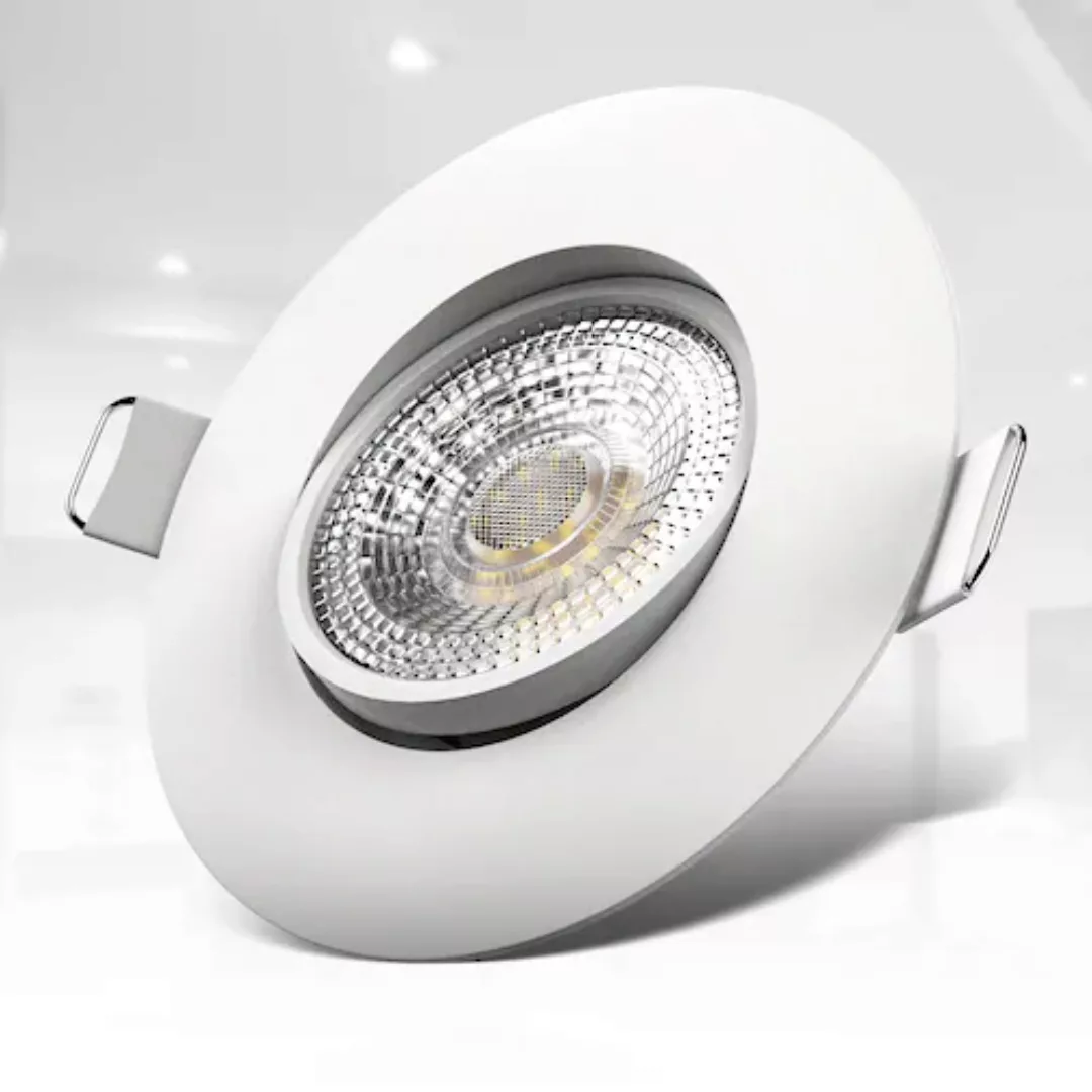 B.K.Licht LED Einbauleuchte, 6er-Set/ je Strahler 5 Watt, 460 Lumen, 3.000 günstig online kaufen