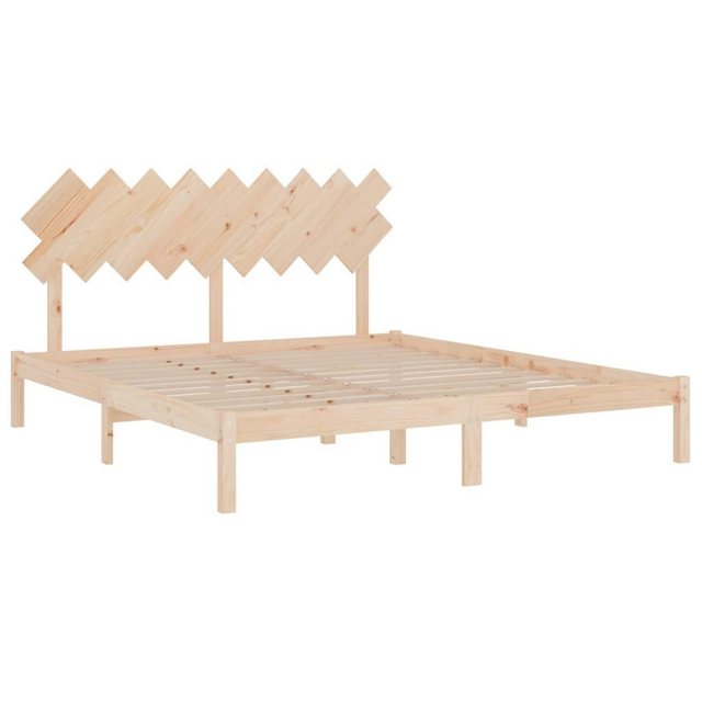 vidaXL Bettgestell Massivholzbett 180x200 cm 6FT Super King Bett Bettrahmen günstig online kaufen