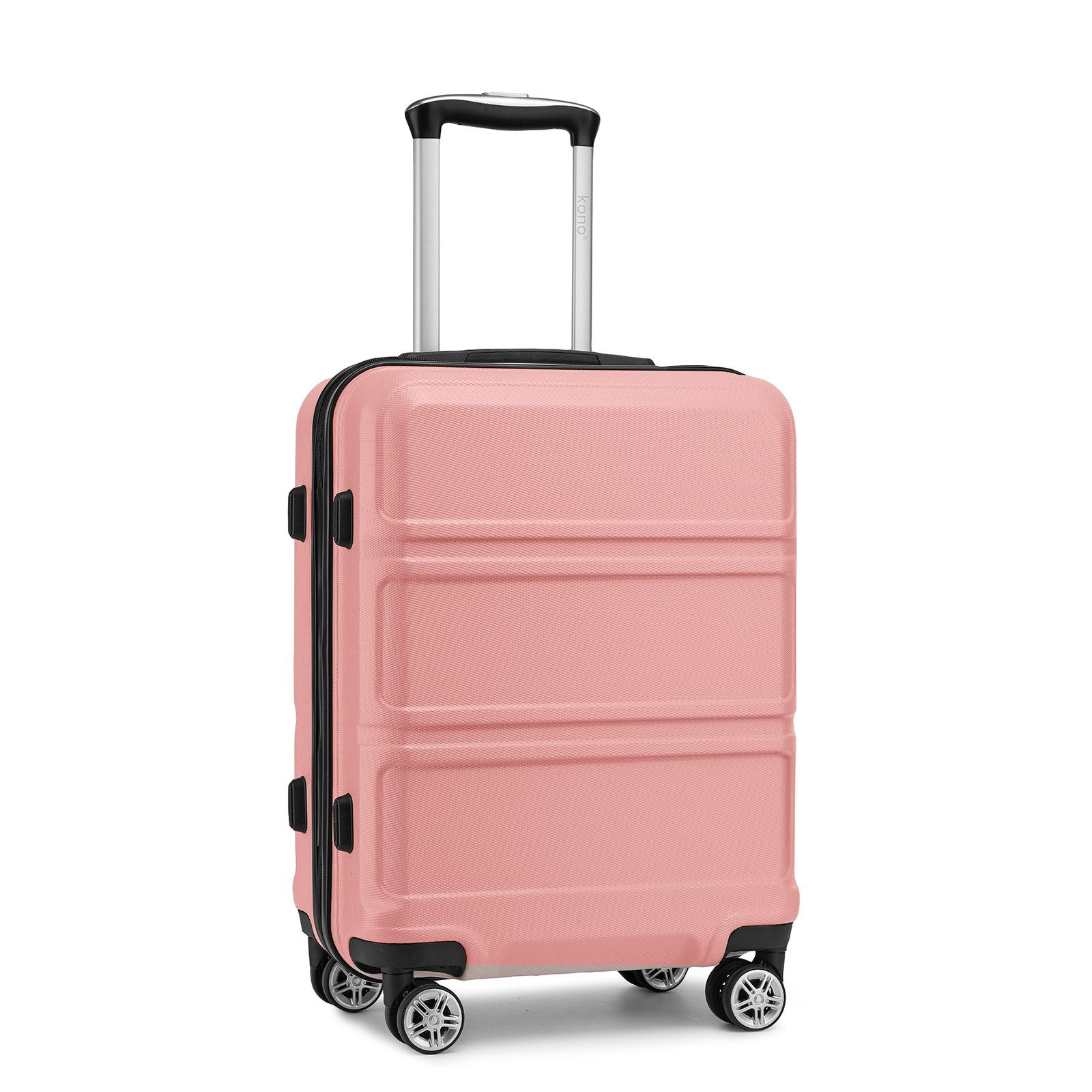 KONO Hartschalen-Trolley mit TSA-Schloss - Reisekoffer günstig online kaufen